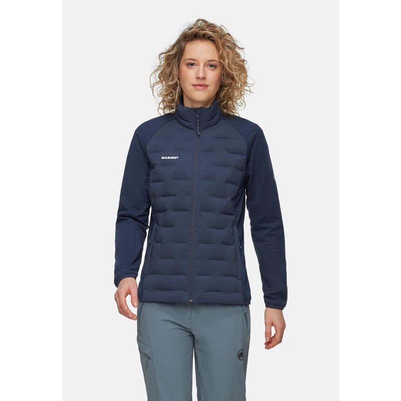代购Mammut女士保暖外套防风保暖透气户外夹克立领长袖