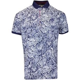 Greyson Clothiers男士 高尔夫polo狼纹印花透气速干休闲衬衫