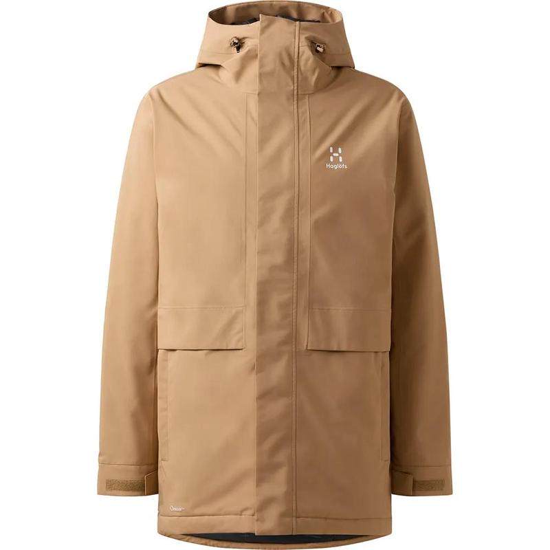 代购HAGLOFS男士冲锋衣防水防风保暖户外风衣连帽长袖硬壳外套