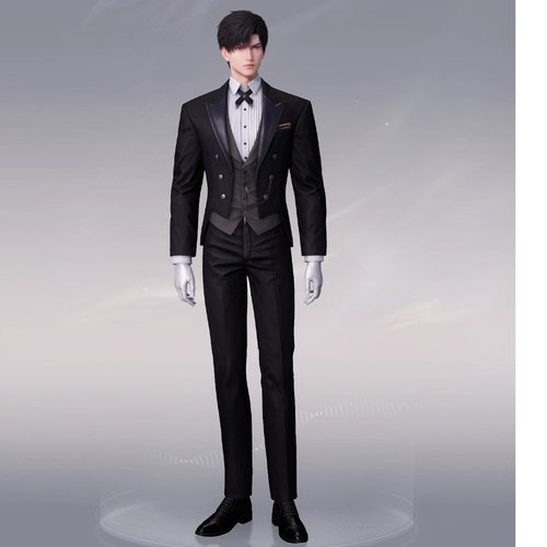 桃花源2024新款高端燕尾服套装