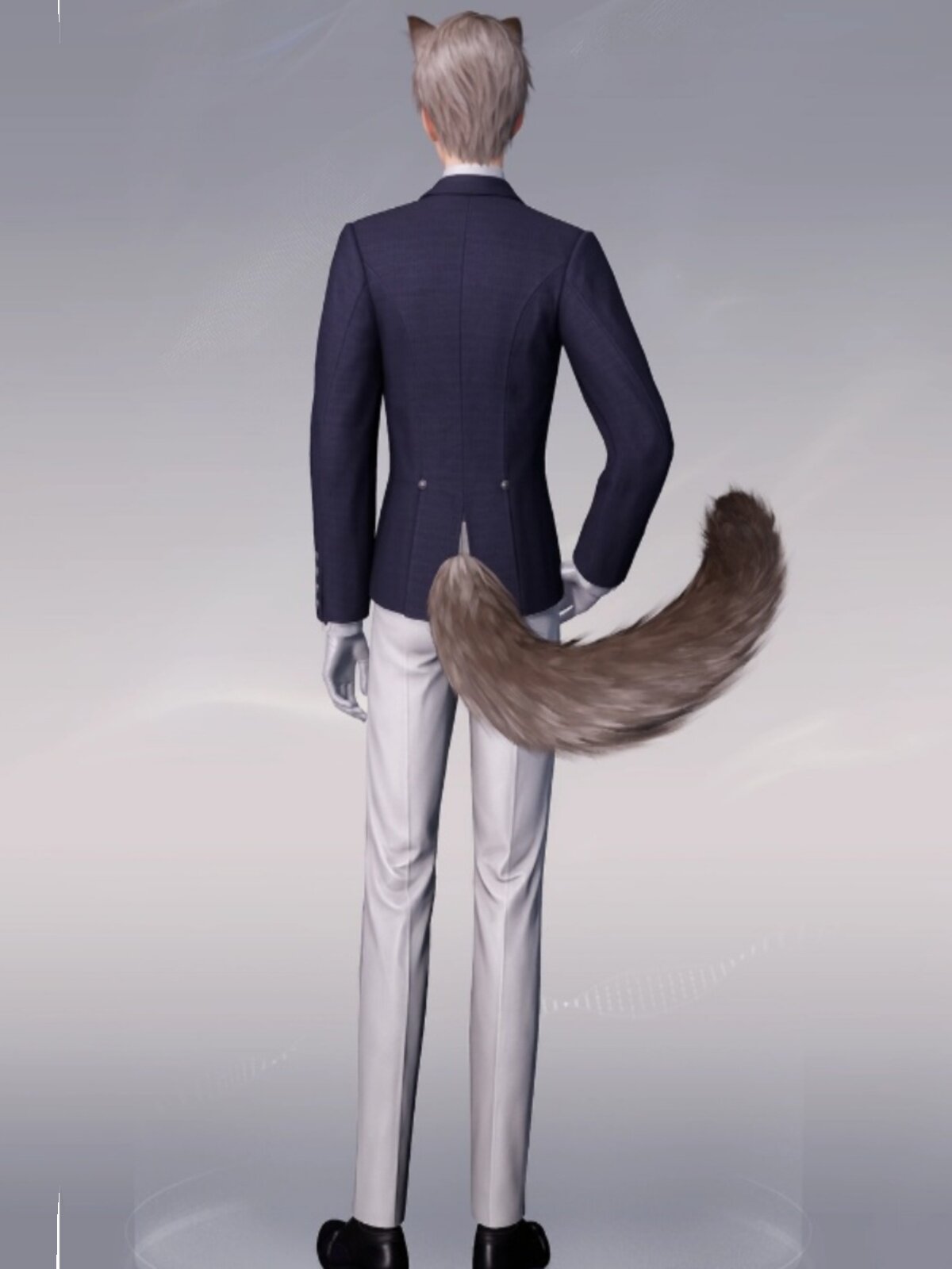 SHEN XING RETURNED TO THE PEACH BLOSSOM LAND AND THE DEEP SPACE COSPLAY THE TUXEDO MAN QI YU QIN CHE THE MENS PERFORMANCE THE ART TEST SUIT