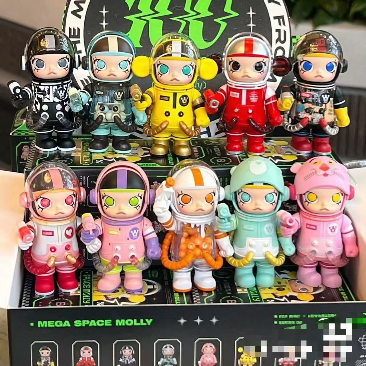 车内装饰娃娃盲盒特茉莉系列潮玩手办公仔玩具车载摆件情人节礼物