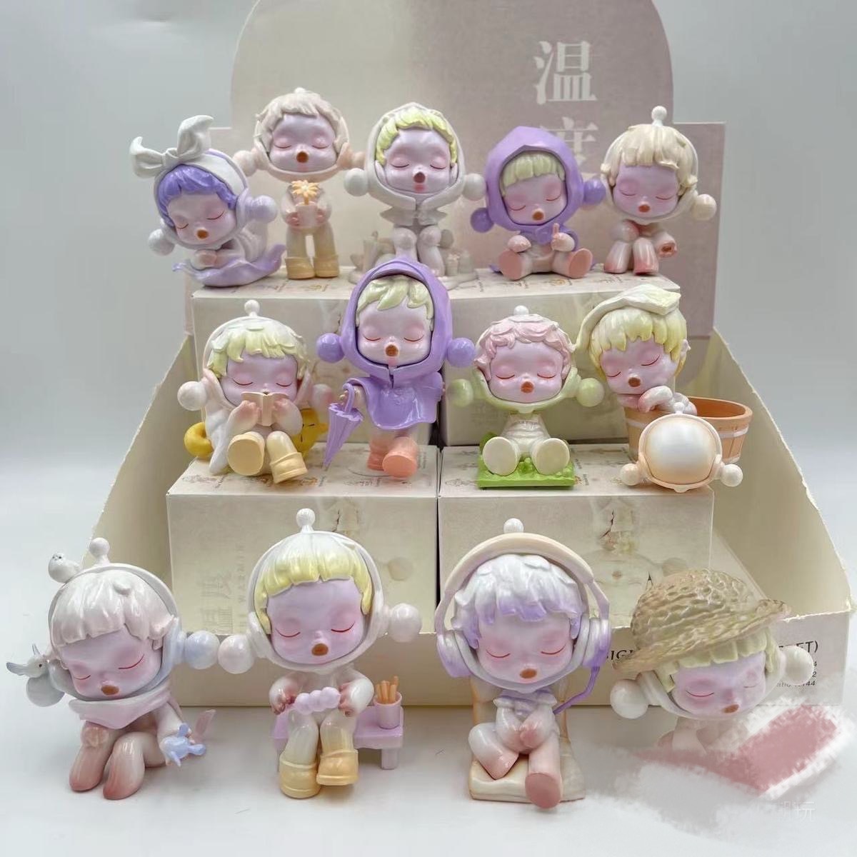 国产版盲盒温度系列盲盒手办公仔玩具伴手礼桌面车载摆件盲盒礼物