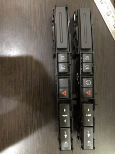 适用于别克GL8陆尊前后雾灯座椅加热危险双闪应急灯防滑开关总成