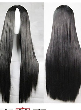 Europe And The United States The New Color Wig 80 CM High Te