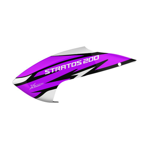 小罗模型 XLPower Stratos200 头罩 直升机配件XL20C093