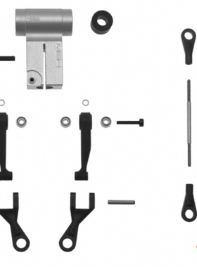 MSH51335 Low flybarless hub (only stretched Protos) 中联套装