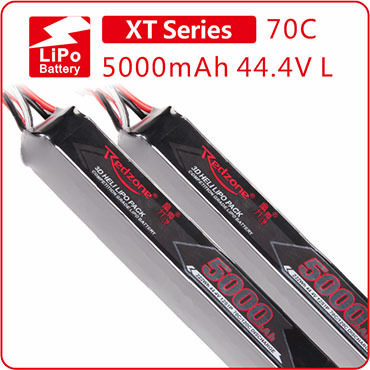 Redzone lipo 70C 5000mAh 44.4V 富力电池  XL700电直电池组 长