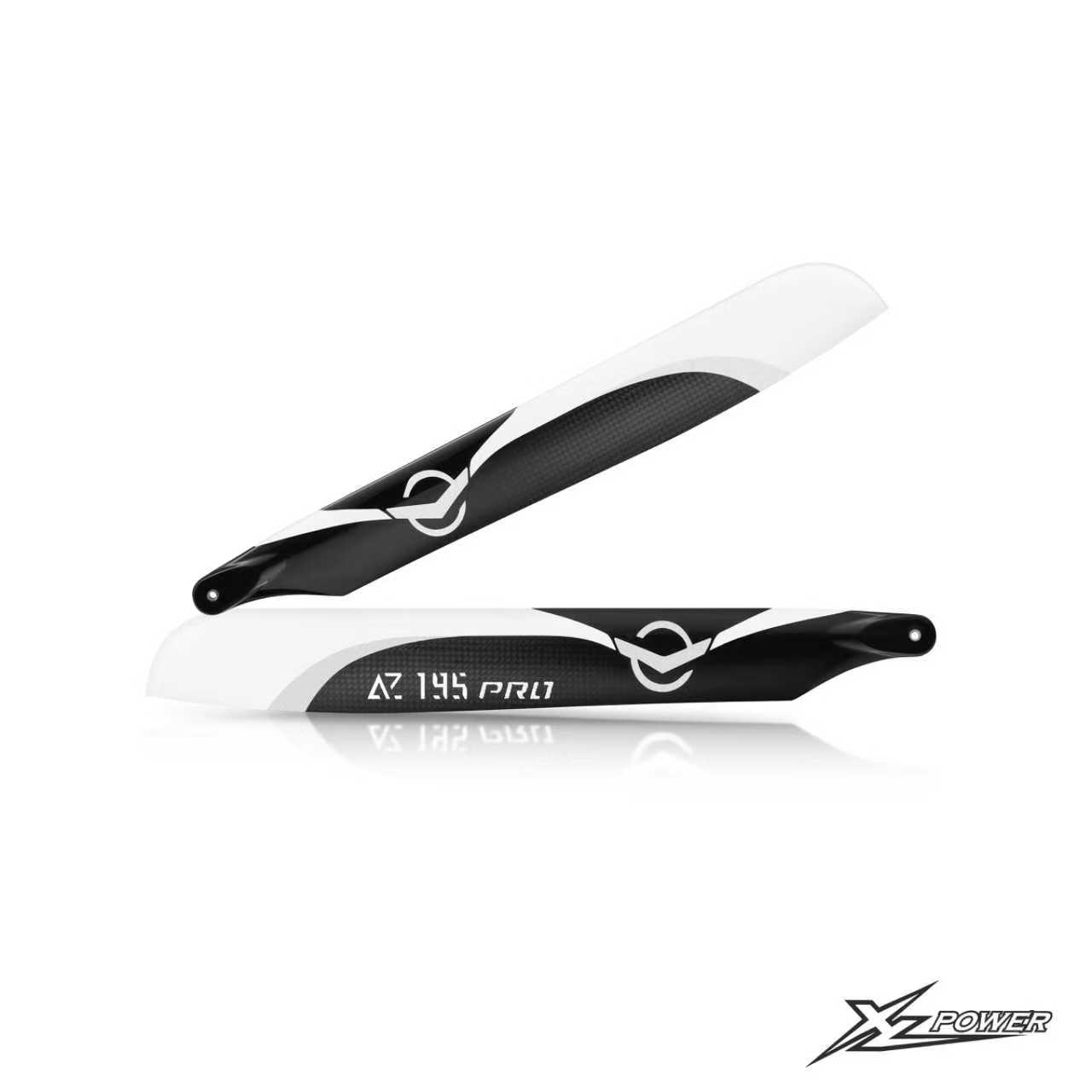 小罗模型XLPowerStratos 200 AZ-195pro大桨(碳)直升机配件