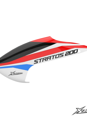 小罗模型 XLPower Stratos200 头罩 直升机配件 XL20C010