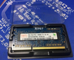 DDR3 10600海士力HY现代 1333 2GB笔记本内存HMT325S6BFR8C