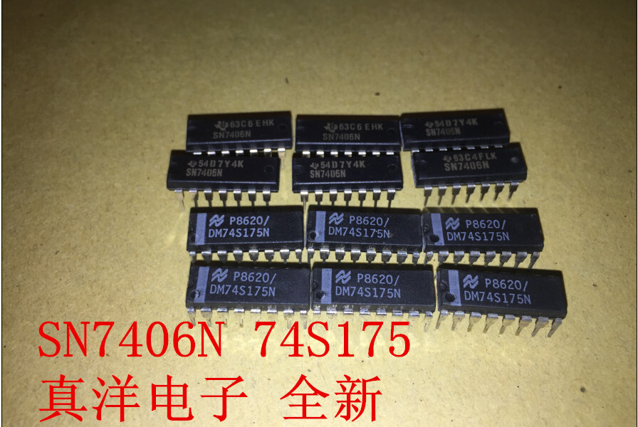 SN7406N TL074CN TI DIP全新实体店现货供应