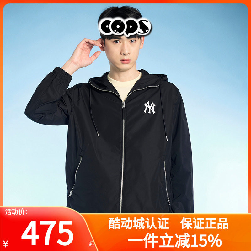 MLB连帽夹克外套冲锋衣