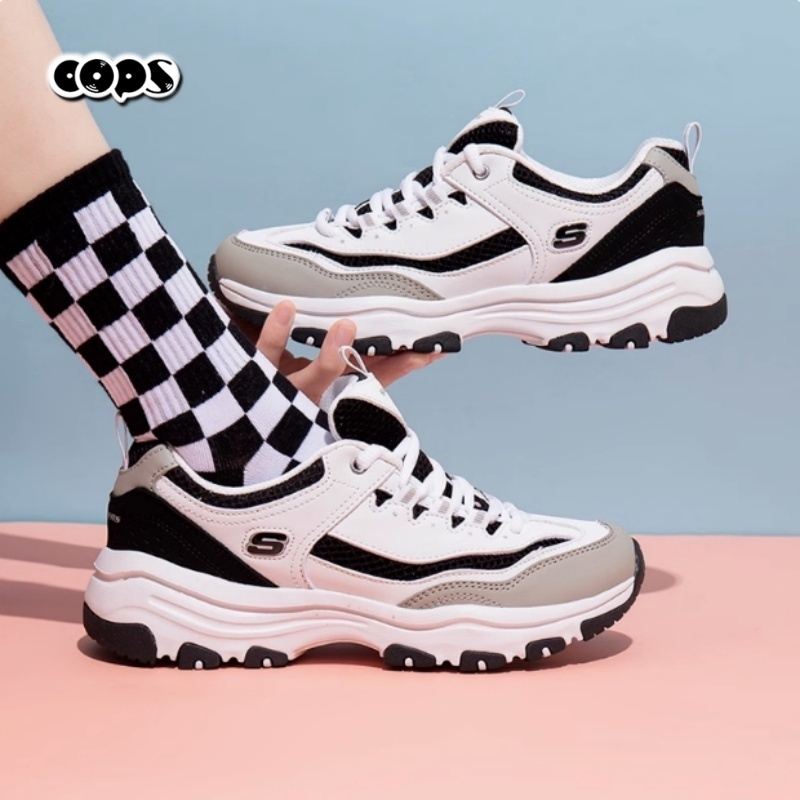 Skechers官方正品熊猫女鞋运动鞋