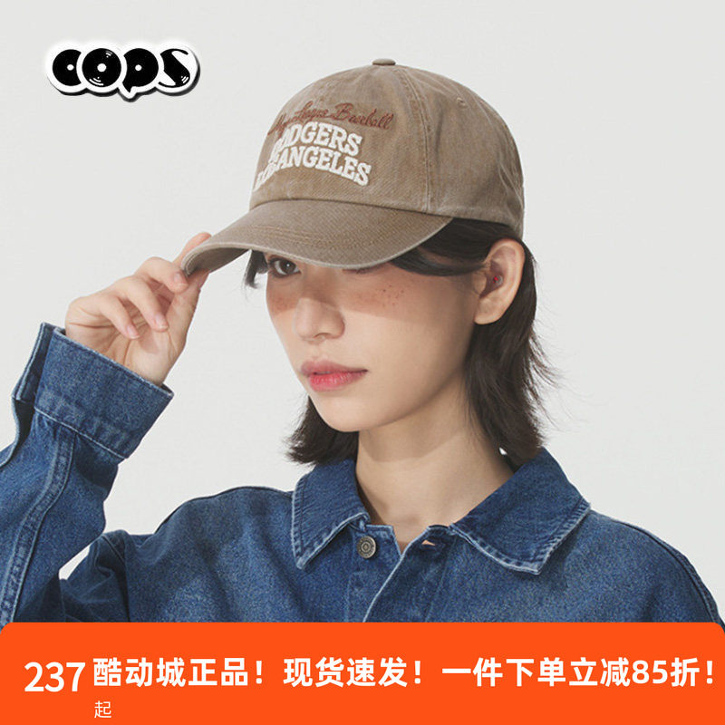 MLB男女情侣字母刺绣棒球帽图片