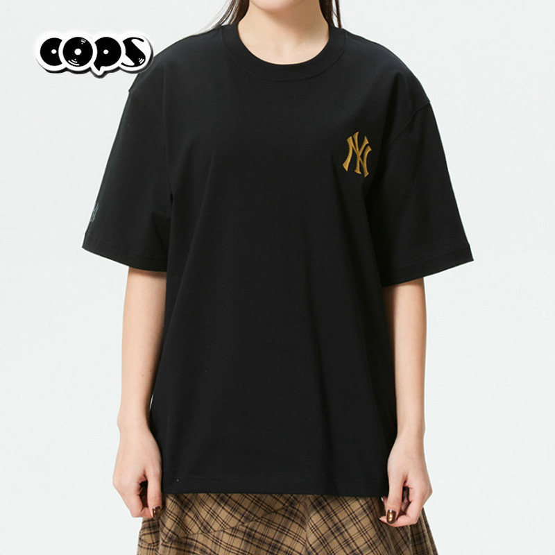 MLB男女同款新年系列生肖马印花防晒短袖T恤26春季新款3ATSQ0261