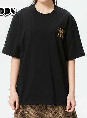 MLB男女同款新年系列生肖马印花防晒短袖T恤26春季新款3ATSQ0261