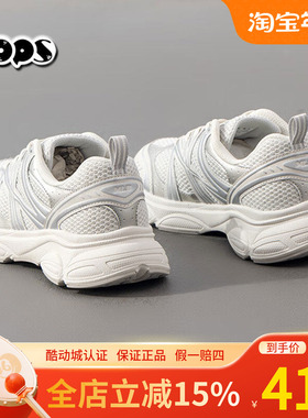 MLB情侣跑鞋男女新款复古网面透气低帮运动休闲鞋3ARNAC24N/RNAC2