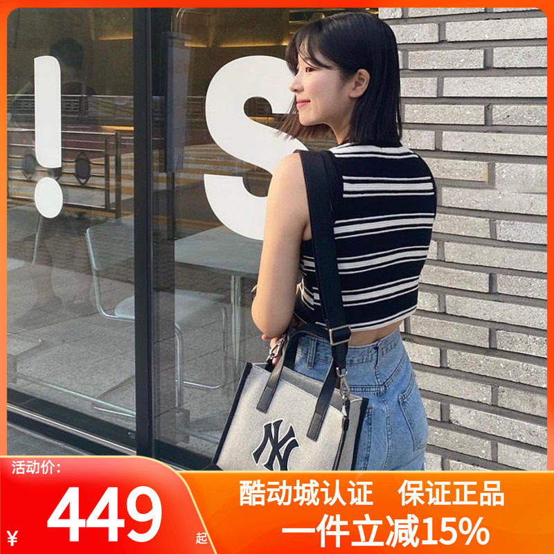 MLB新款大标手提包单肩包帆布包