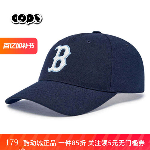MLB棒球帽新款藏青男女同款休闲