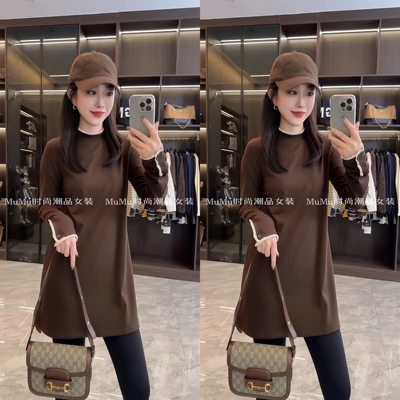 内搭可外穿打底衫长袖T恤女