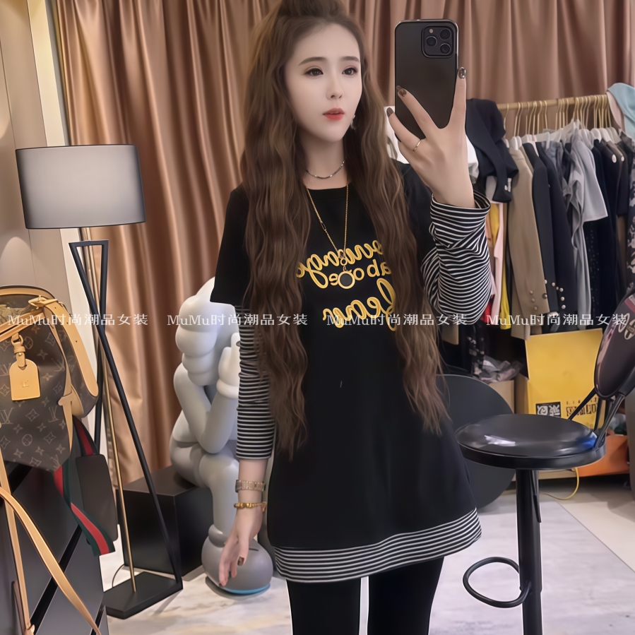 假两件上衣女时尚洋气2025秋季