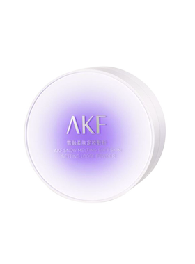 屈臣氏AKF雪融柔肤定妆散粉多色号可选隐匿毛孔轻柔细滑持妆高级
