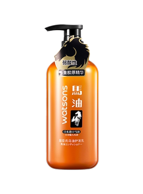屈臣氏马油山茶花洗发露500ml