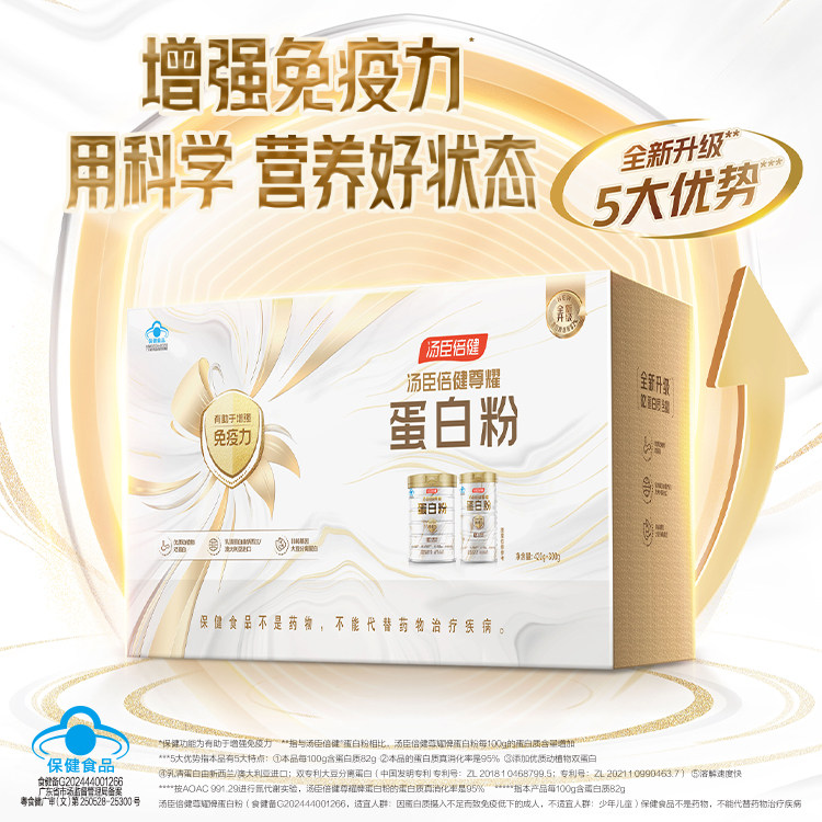 屈臣氏汤臣倍健尊耀蛋白粉礼盒420g+300g免疫力动植物蛋白,咖啡/麦片/冲饮,功能饮料/运动蛋白饮料,淘宝优惠券,粉丝福利购,淘宝优惠卷