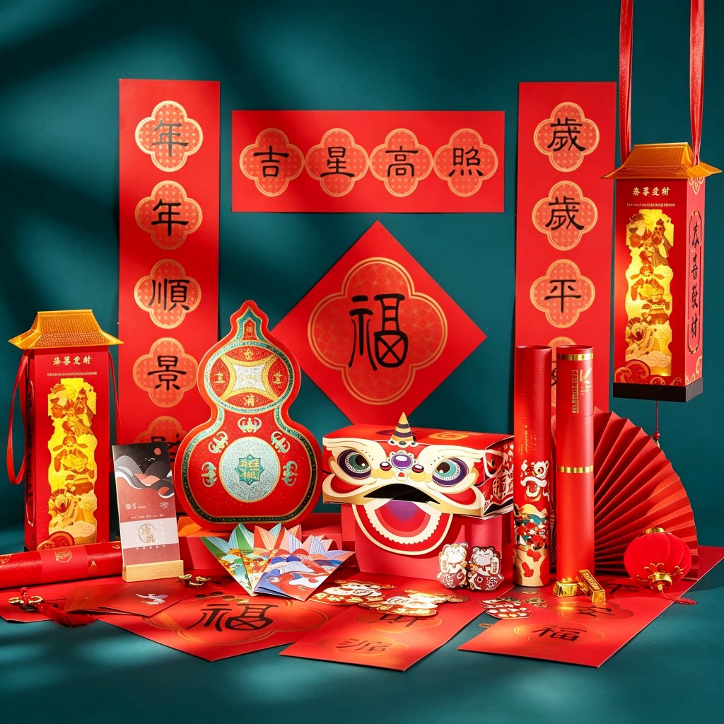 207年对联大礼包高档春联