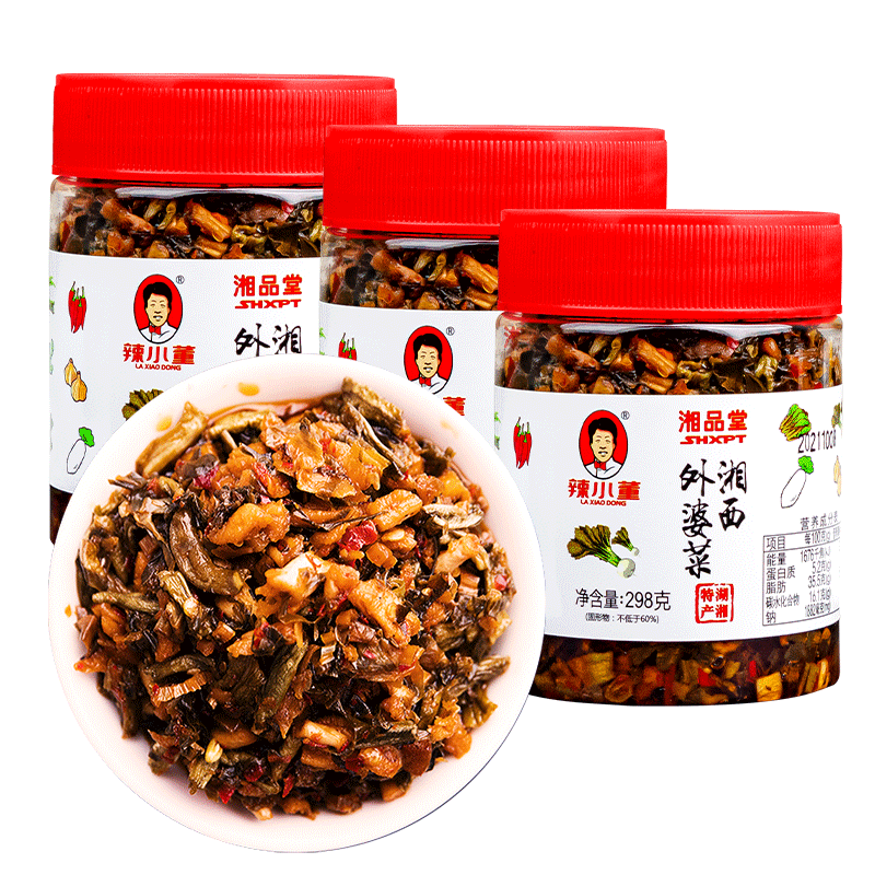 腊肉湖南辣小董外婆菜