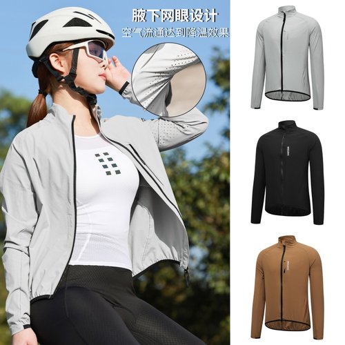 春夏男女骑行风衣外套防风防泼水