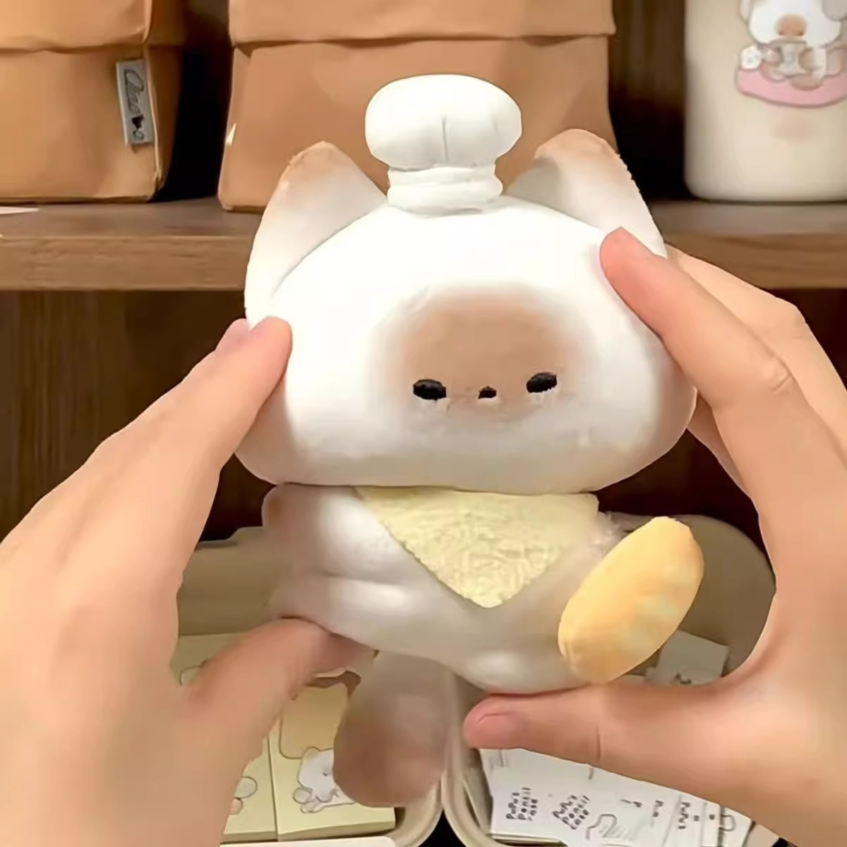 喵主子也瘋狂！烤面包饅頭貓玩具