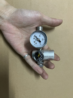 气动咖啡机 二氧化碳co2减压阀  露营双表 可控制预浸泡 恒压输出
