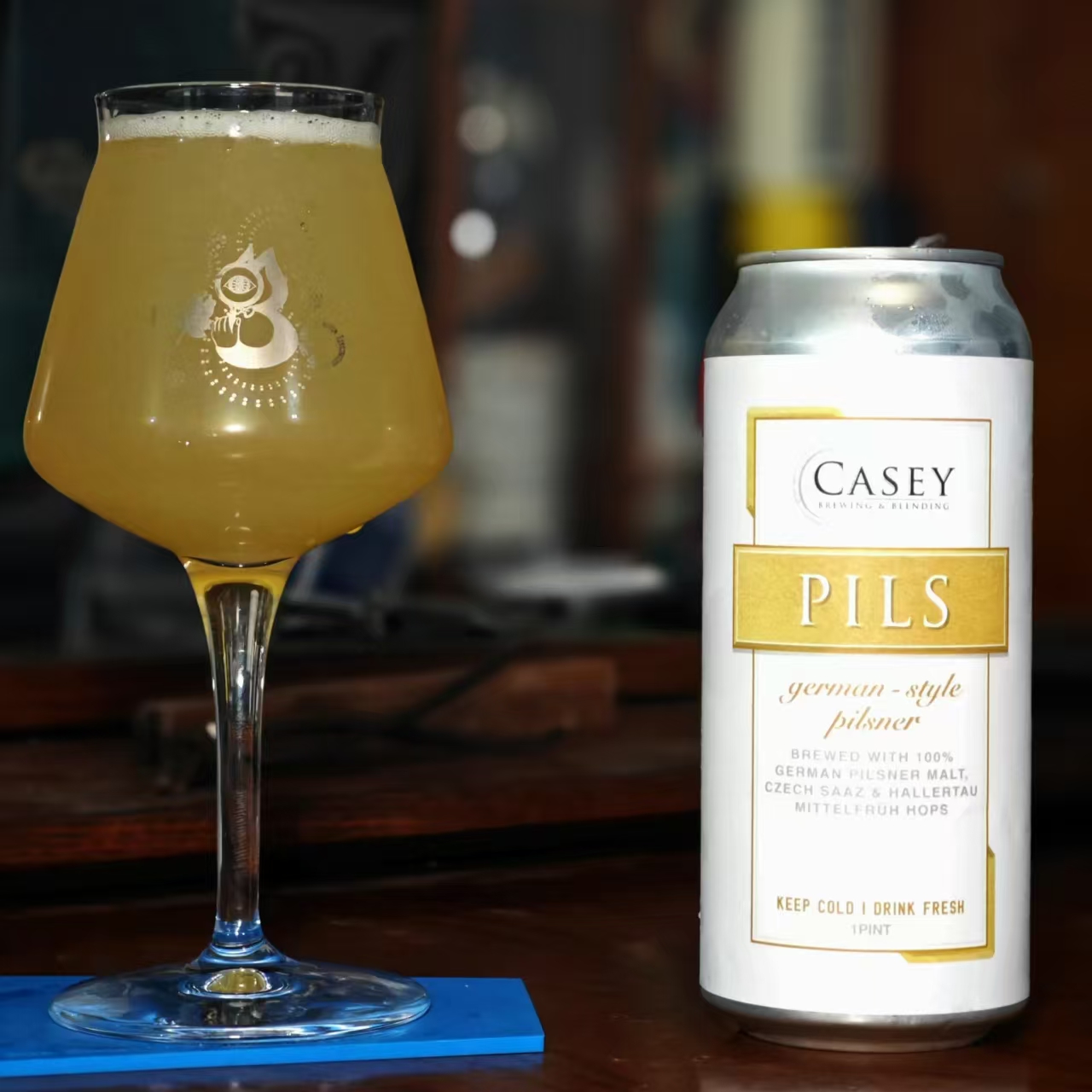 凯西捷克皮尔森精酿黄啤酒