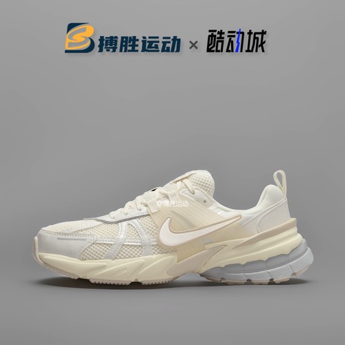 NIKE耐克V2K RUN女子复古网面透气休闲运动低帮跑步鞋 HQ1512-110