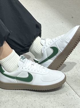 Nike Field General 耐克女子白绿色复古气垫低帮板鞋 FZ5593-103