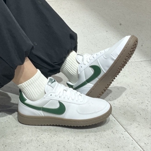 耐克女子白绿色复古气垫低帮板鞋 Nike Field General 103 FZ5593