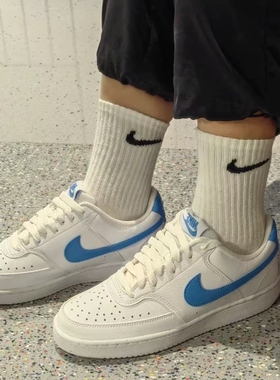 耐克COURT VISION低帮白鞋小空军运动休闲板鞋DH3158-110-107-004