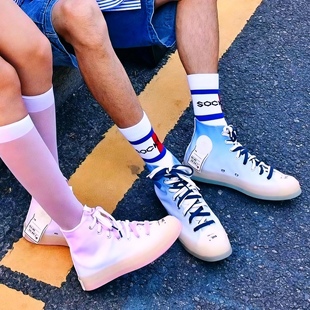 A03748C 潮流舒适透气休闲高帮帆布鞋 Converse匡威女款 70S秋冬时尚