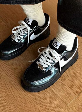 NikeAF107LV8黑白低帮板鞋