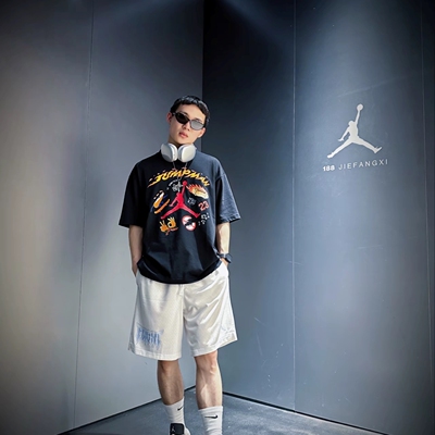 NIKE/JORDAN男宽松圆领短袖T恤