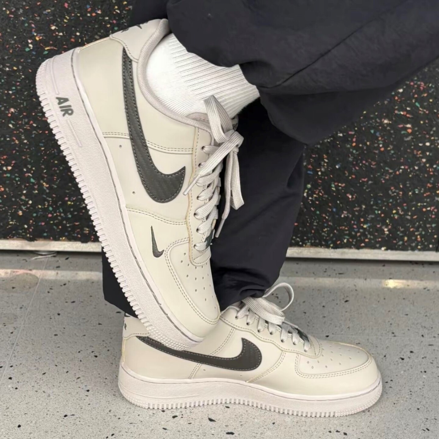 NIKE耐克男鞋AIR FORCE 1经典AF1空军一号休闲鞋板鞋IV5732-002
