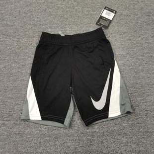 NIKE耐克童装 儿童夏季网面透气速干排汗针织短裤 CZ1970-010