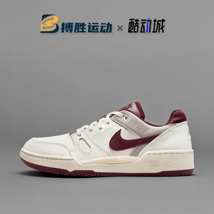 LOW FORCE 复古低帮休闲鞋 舒适百搭男款 100 NIKE 白红FZ4629 FULL
