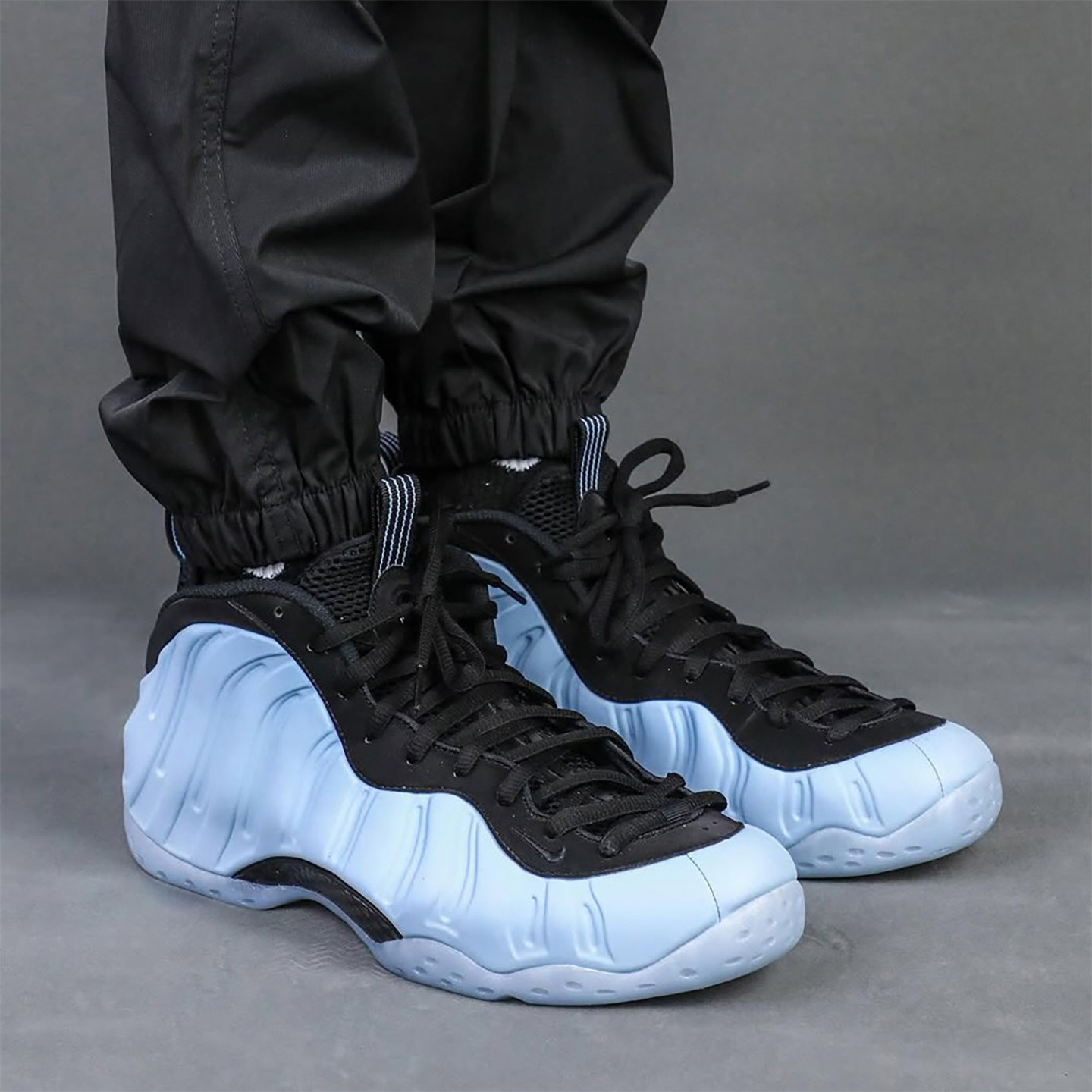 Nike耐克 AIR FOAMPOSITE ONE 蓝喷泡 复古经典篮球鞋 HJ6014-400