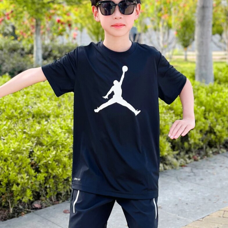 NikeJordan飞人大童速干T恤
