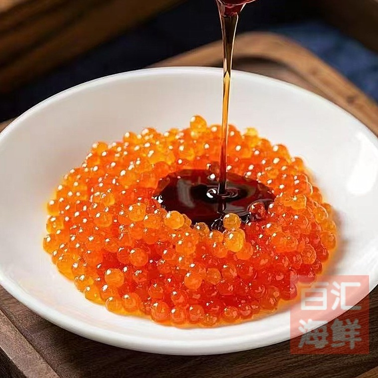 【酱油渍三文鱼籽】180g大粒鲑鱼籽刺身鲑鱼子家庭寿司盖饭自助餐