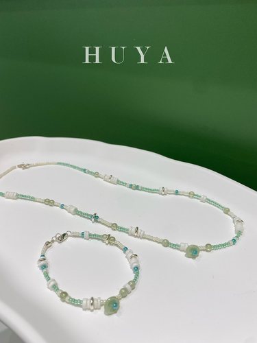 HUYA手作清凉薄荷项链原创设计