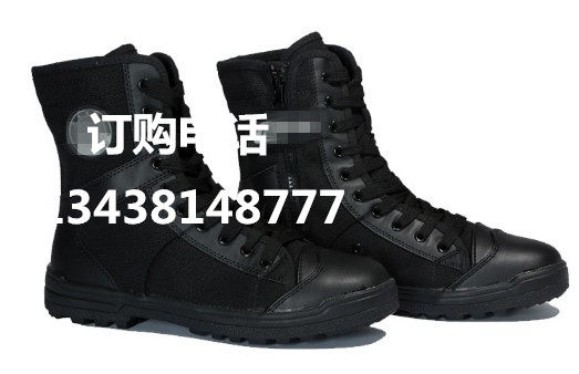 Bottes militaires en toile - respirant - Ref 1401781 Image 3